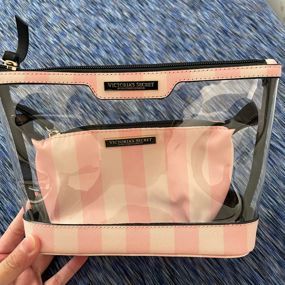 2 Victorias Secret Cosmetic Bag